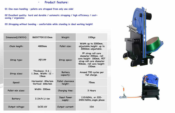 Strapping thrower PW-105-01 - Image 3
